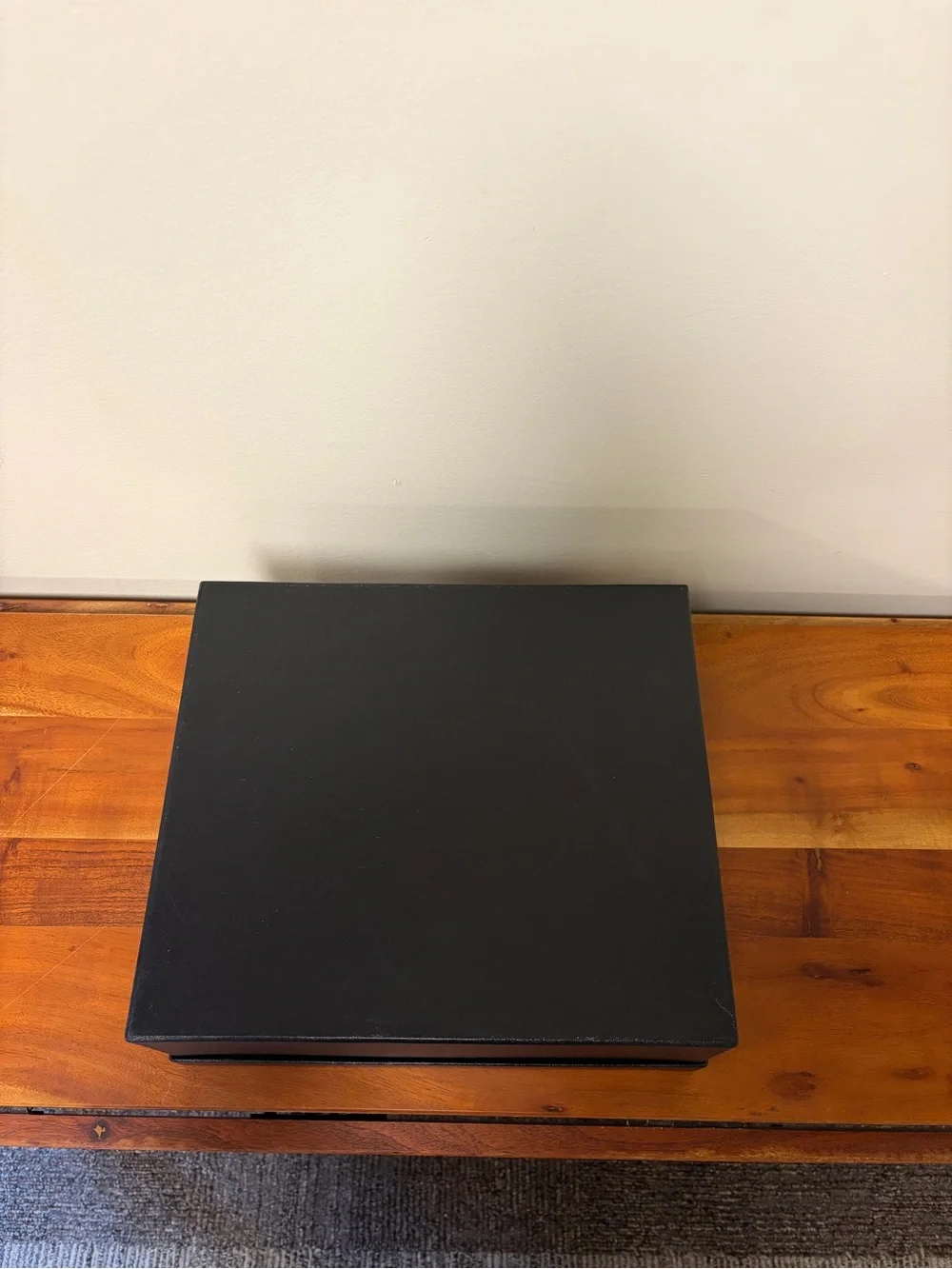 Empty Chanel Shoe Box Only - Authentic Large Black Luxury Box